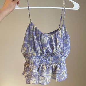 ASTR THE LABEL TANK TOP BLOUSE